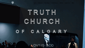 What Truthchurch.com website looked like in 2019 (4 years ago)