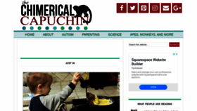 What Thechimericalcapuchin.com website looked like in 2019 (5 years ago)