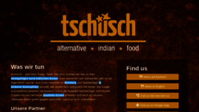 What Tschuesch.de website looked like in 2019 (4 years ago)