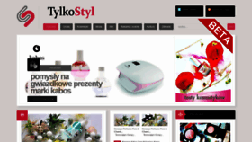 What Tylkostyl.pl website looked like in 2019 (4 years ago)