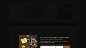 What Thefitfork.com website looked like in 2019 (4 years ago)