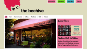 What Thebeehive-salon.com website looked like in 2019 (4 years ago)