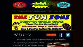 What Thefunzonedropinchildcare.com website looked like in 2019 (4 years ago)