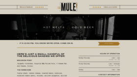 What Themuleokc.com website looked like in 2019 (4 years ago)