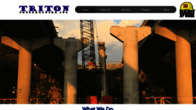 What Tritonwv.com website looked like in 2019 (4 years ago)