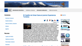 What Tarazonayelmoncayo.es website looked like in 2019 (4 years ago)