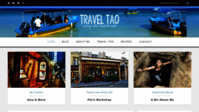What Traveltao.com website looked like in 2019 (4 years ago)