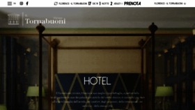 What Tornabuonihotels.com website looked like in 2019 (4 years ago)