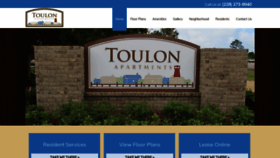 What Toulonapts.com website looked like in 2019 (4 years ago)