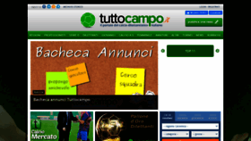 What Tuttocampo.it website looked like in 2019 (5 years ago)