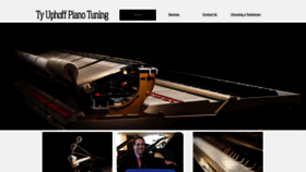 What Tyuphoffpianotuning.com website looked like in 2019 (4 years ago)