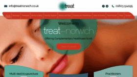 What Treatnorwich.co.uk website looked like in 2019 (4 years ago)
