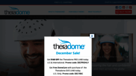 What Theradome.com website looked like in 2019 (4 years ago)
