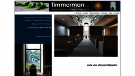 What Timmermanbvba.be website looked like in 2019 (4 years ago)