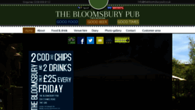 What Thebloomsburypub.co.uk website looked like in 2019 (4 years ago)