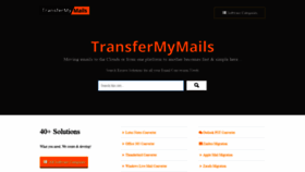 What Transfermymails.com website looked like in 2019 (4 years ago)