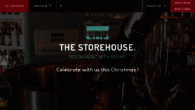 What Thestorehouserestaurantwithrooms.co.uk website looked like in 2019 (4 years ago)