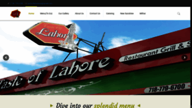What Tasteoflahoreusa.com website looked like in 2019 (4 years ago)