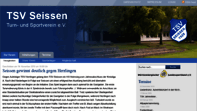 What Tsv-seissen.de website looked like in 2019 (4 years ago)