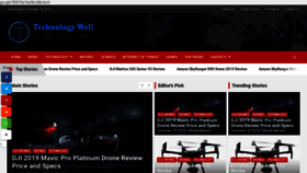 What Technologywell.com website looked like in 2019 (4 years ago)
