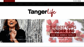 What Tangerlife.com website looked like in 2019 (4 years ago)