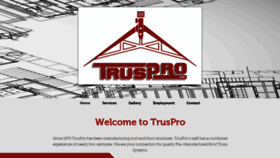 What Truspro.com website looked like in 2019 (4 years ago)