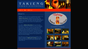 What Takiengthai.com website looked like in 2019 (4 years ago)