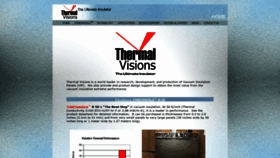 What Thermalvisions.com website looked like in 2019 (4 years ago)