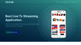 What Tvtap.bz website looked like in 2019 (4 years ago)