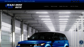 What Texasdriveauto.com website looked like in 2019 (4 years ago)