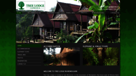What Treelodgecambodia.com website looked like in 2019 (4 years ago)