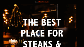 What Thesteakhouse.se website looked like in 2019 (4 years ago)
