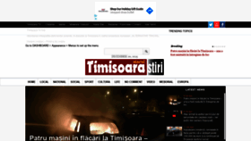 What Timisoarastiri.ro website looked like in 2019 (4 years ago)