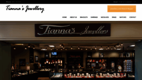 What Tiannasjewellers.com website looked like in 2019 (4 years ago)