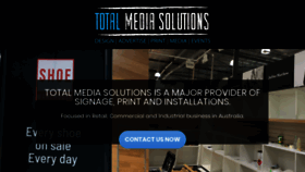 What Totalmediasolutions.com.au website looked like in 2019 (4 years ago)