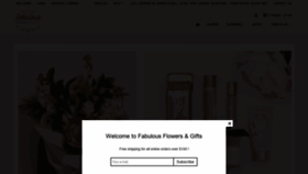 What Thefabulousflowers.co.nz website looked like in 2019 (4 years ago)