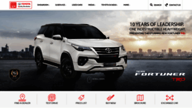 What Toyotabharat.com website looked like in 2019 (4 years ago)