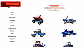 What Tomahawkmotorsports.com website looked like in 2019 (4 years ago)