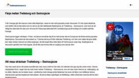 What Trelleborgswinoujscie.se website looked like in 2019 (4 years ago)
