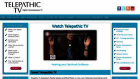 What Telepathictv.com website looked like in 2019 (4 years ago)