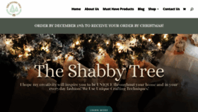 What Theshabbytree.com website looked like in 2019 (4 years ago)
