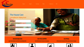 What Thehousecare.com website looked like in 2019 (4 years ago)