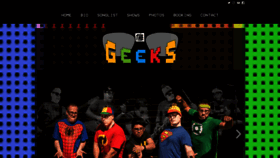 What Thegeeksband.com website looked like in 2019 (4 years ago)