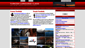 What Turkishclass.com website looked like in 2019 (4 years ago)