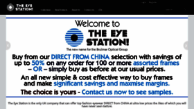 What Theeyestation.co.uk website looked like in 2019 (4 years ago)