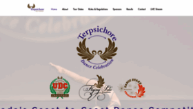 What Terpsichore.ca website looked like in 2019 (4 years ago)