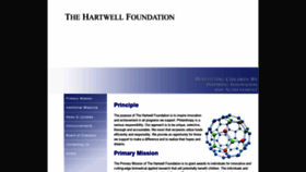 What Thehartwellfoundation.com website looked like in 2019 (4 years ago)