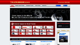 What Truck-bank.com website looked like in 2019 (4 years ago)