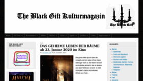 What The-black-gift.com website looked like in 2019 (4 years ago)