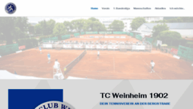 What Tc02weinheim.de website looked like in 2019 (4 years ago)